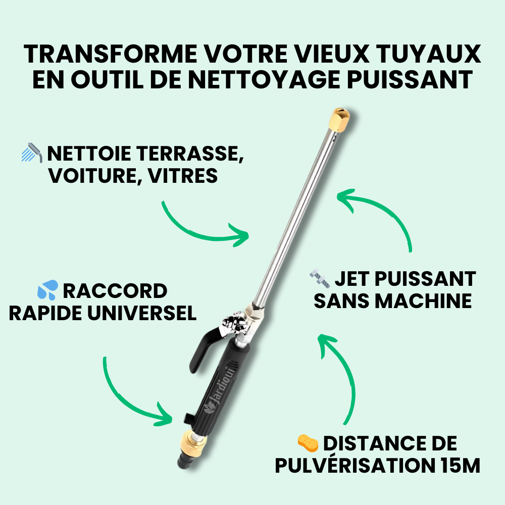 Extension de Tuyau de Jardin Haute Pression