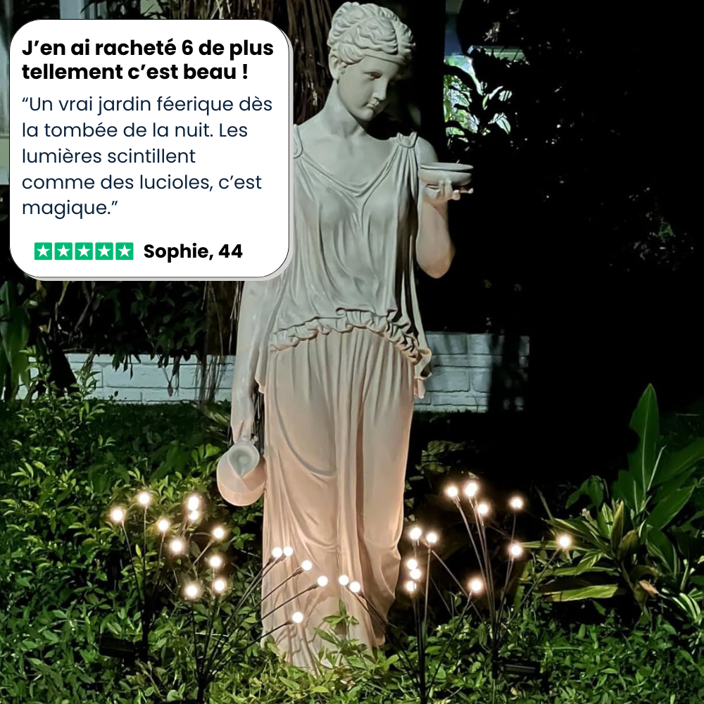 Lampes LED Lucioles à Énergie Solaire - Offre Spéciale