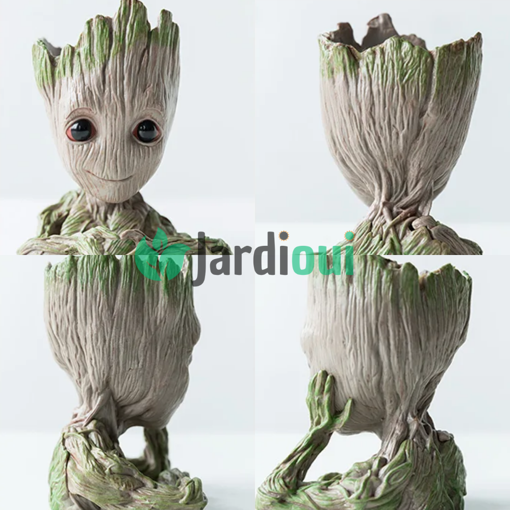 Pot de Plantes Fantaisiste "Gardien de la Forêt"