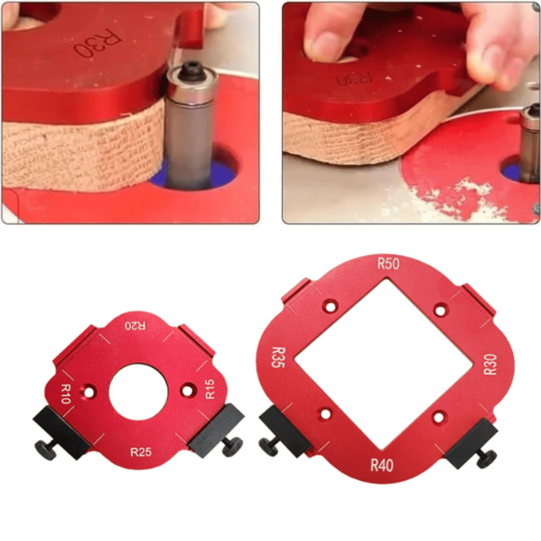 Jardioui Gabarit de Positionnement Précis 4 en 1 Polyvalent