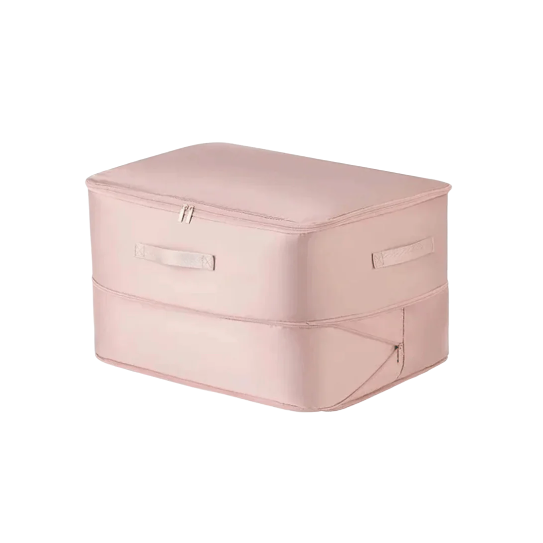 Jardioui Rose / M (52x42x30cm) Sac Rangement Max Volume Compact