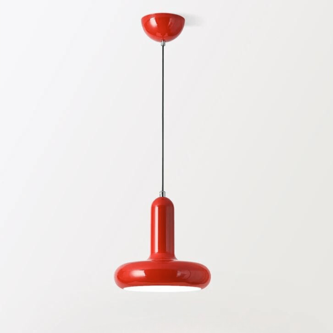 Jardioui 1 Lampe (34.90 €/ pcs) / Rouge Lampe LED suspendue Scandinave Macaron Élégance