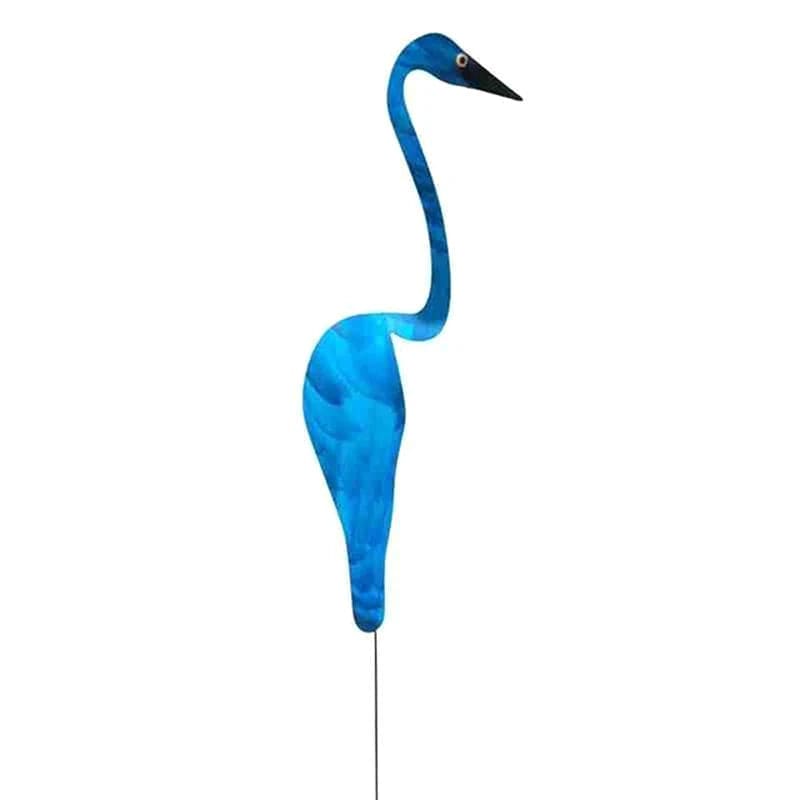 Jardioui 1 Sculpture (34.90 €/ pcs) / Bleu Sculpture d'Oiseaux Flamingo Dansants Éblouissants