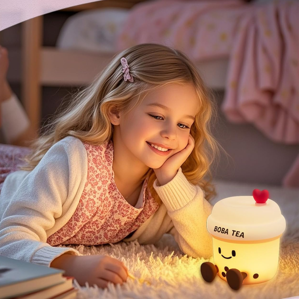 Jardioui 1 Veilleuse (34.90 €/ pcs) Veilleuse Bubble Tea Tactile Gourmande