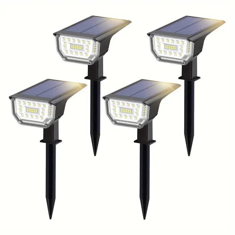 Jardioui 4 Lampes (29.90 €/ pcs) Lampes LED Solaires Éco-Performantes Résistantes