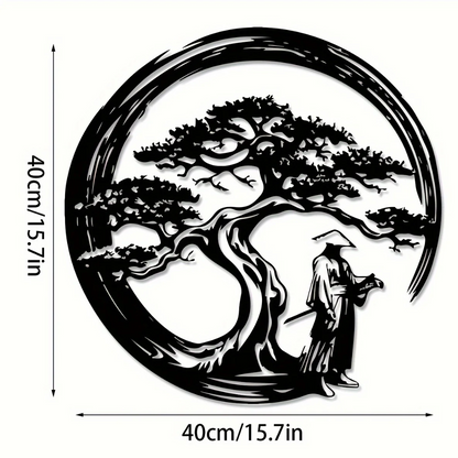 Jardioui Décoration Murale Bonsaï Japonais