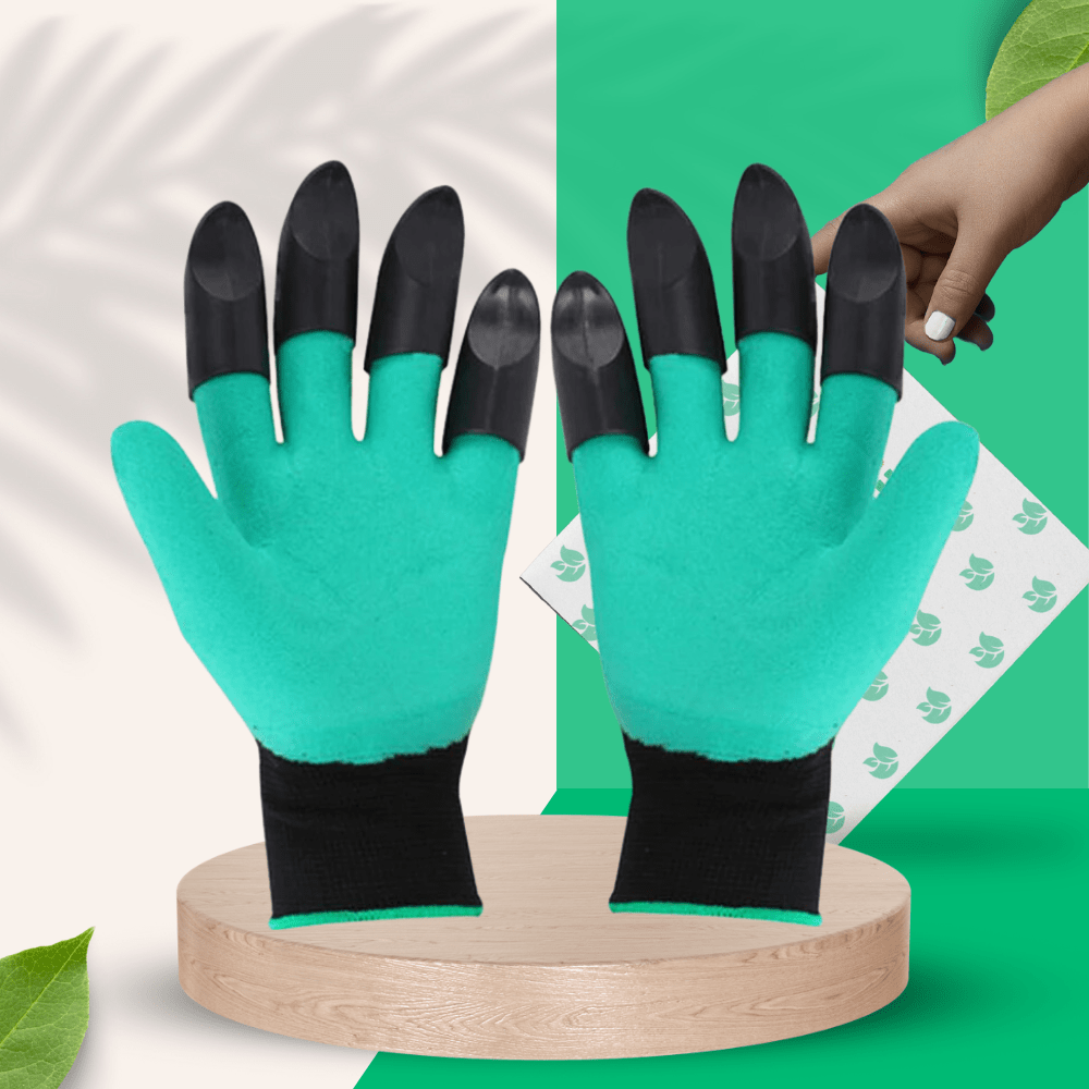 Jardioui Gants de Jardinage Polyvalents - Griffes pour Creuser Intégrées