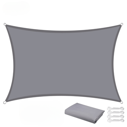 Jardioui Gris / Rectangle / S Voile d'Ombrage Rectangulaire Imperméable