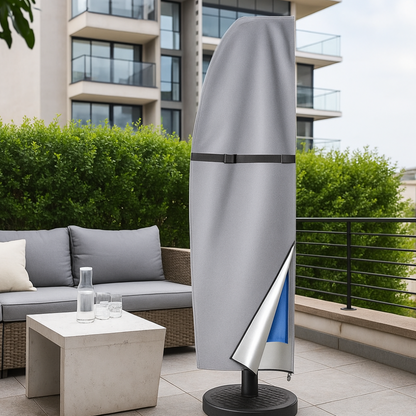 Jardioui Housse Protectrice Intégrale Anti-UV pour Parasol
