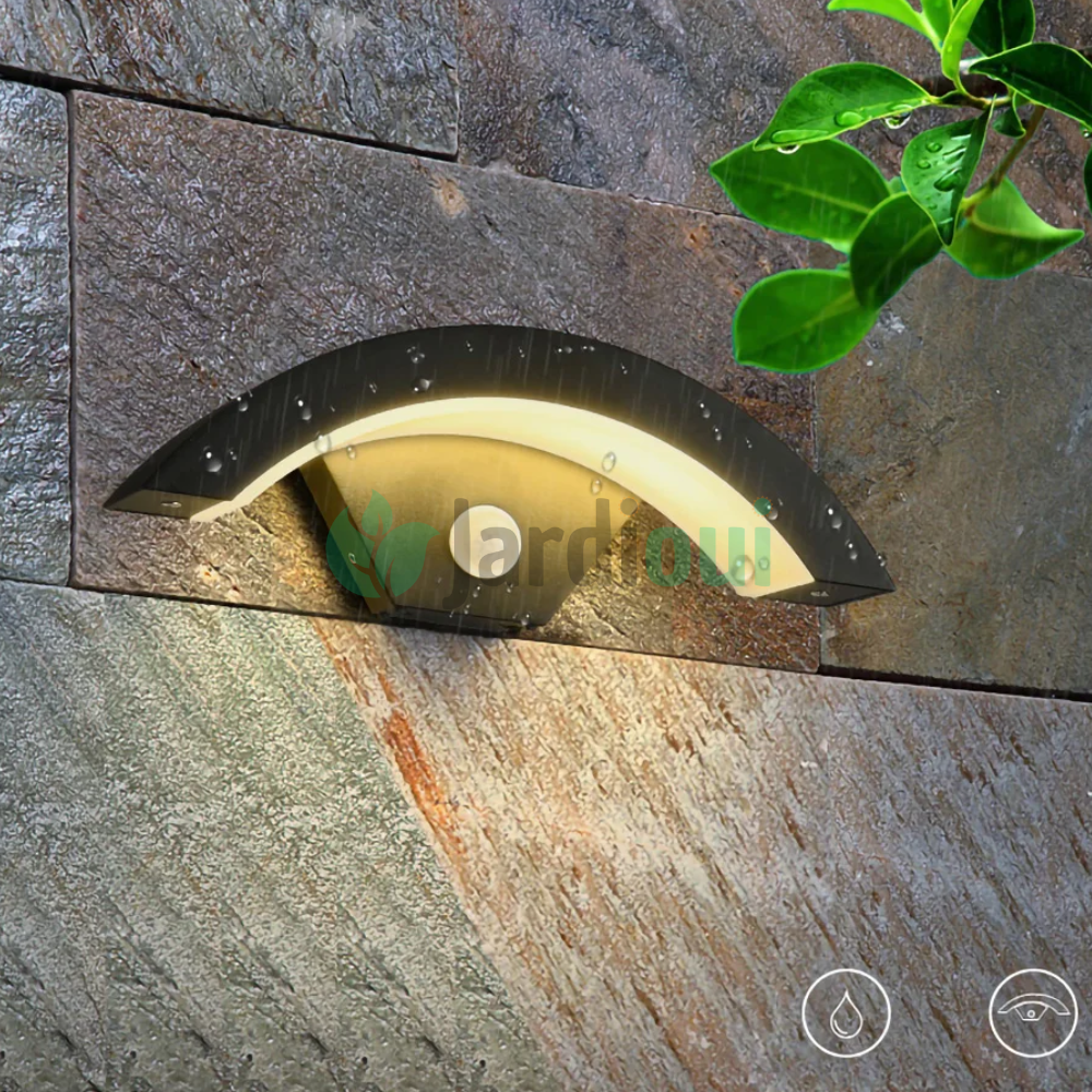 Jardioui Lampe Détecteur de Mouvement Couloir Eventail Sans Fil