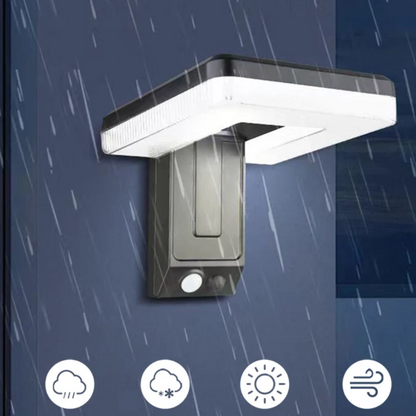 Jardioui Lampe Extérieure Solaire Détecteur de Mouvement