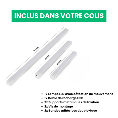 Jardioui Lampe LED avec Détecteur de Mouvement Intérieur