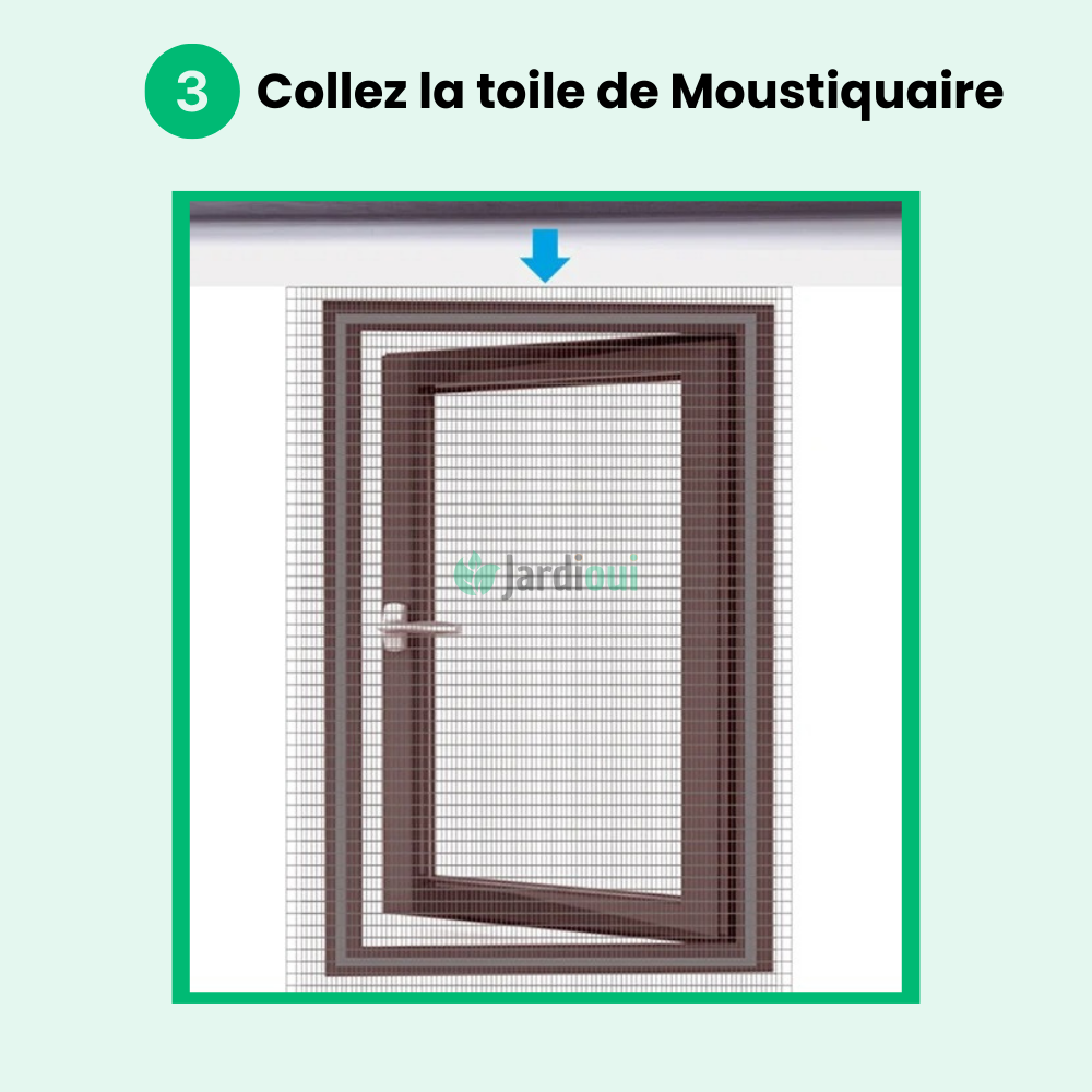 Jardioui Moustiquaire Magnétique sur Mesure