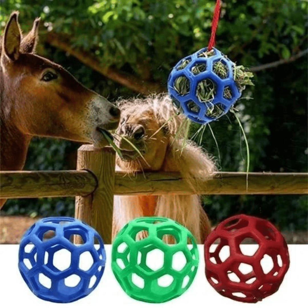 Jardioui Rouge / 1 Balle (24.90€/pc) Balle d'Alimentation Interactive Pour Chevaux