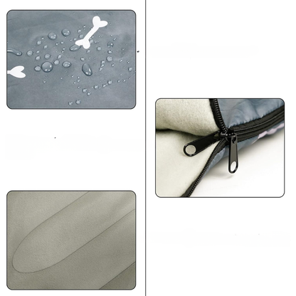 Jardioui Sac de Couchage Extérieur Ultra-Confort pour Chien