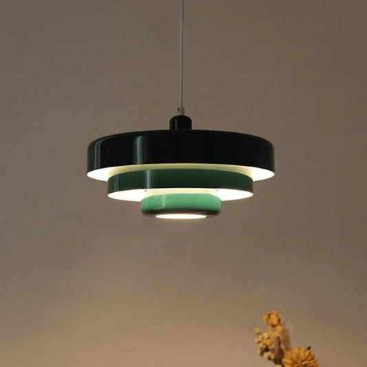 Jardioui Vert / Blanc froid Suspension Luminaire Vintage LED Sophistiquée