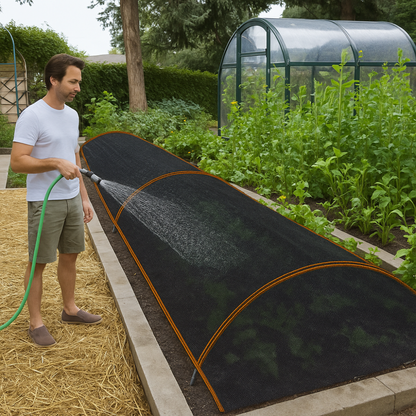 Jardioui Voile d'Ombrage Trapeze Professionnel pour Terrasse