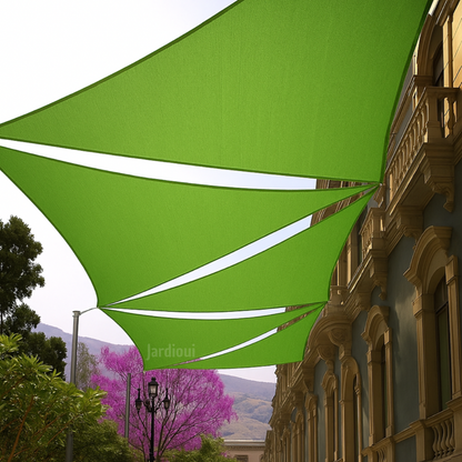 Jardioui Voile d'Ombrage Triangulaire Premium