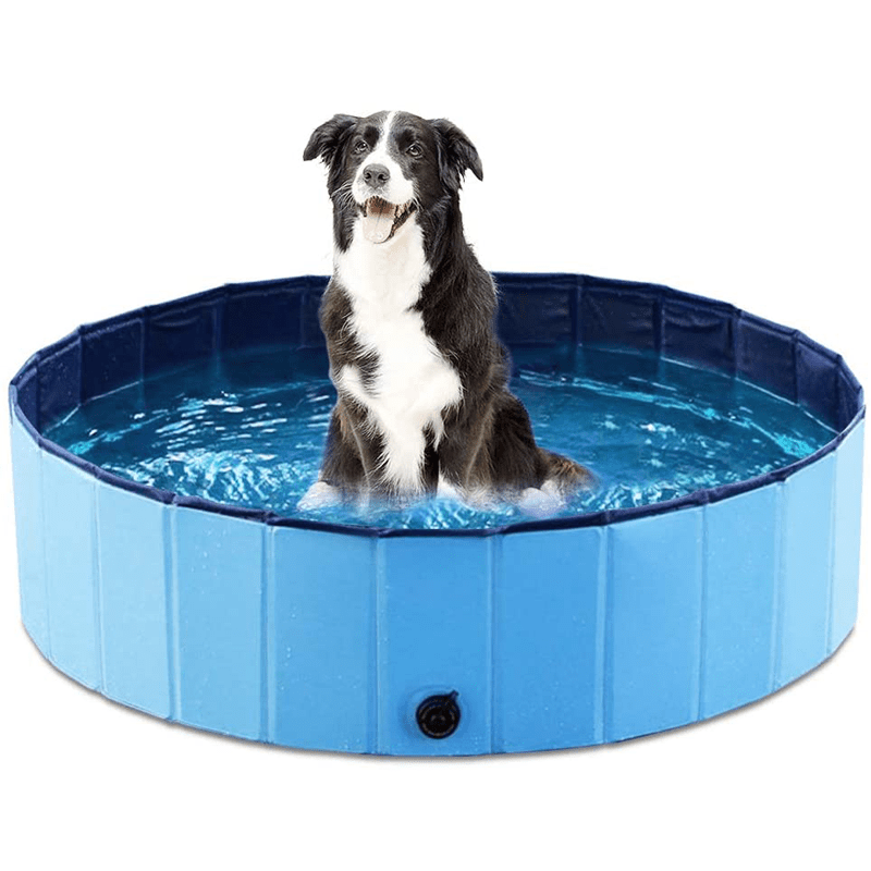 Jardioui Piscine pliable pour Chiens et Enfants