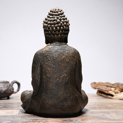 Jardioui Statue de bouddha décorative et méditative